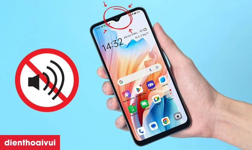 Thay loa trong OPPO A18