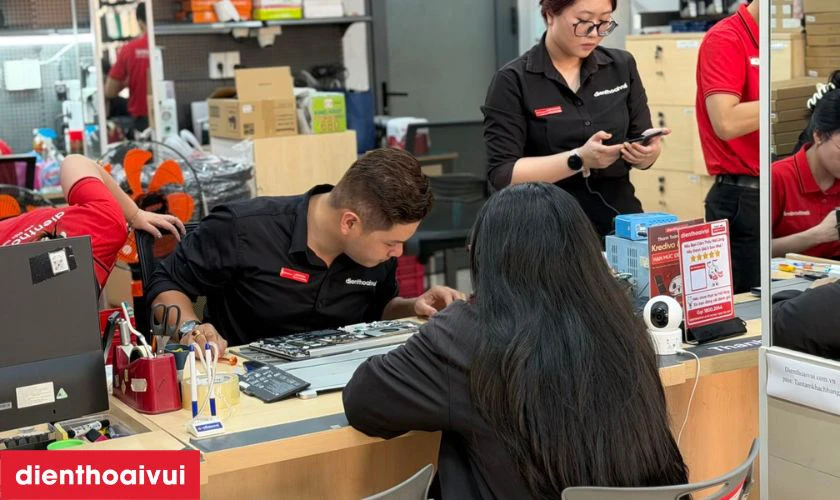 Quy trình thay loa trong Oppo A38 lấy liền tại Điện Thoại Vui