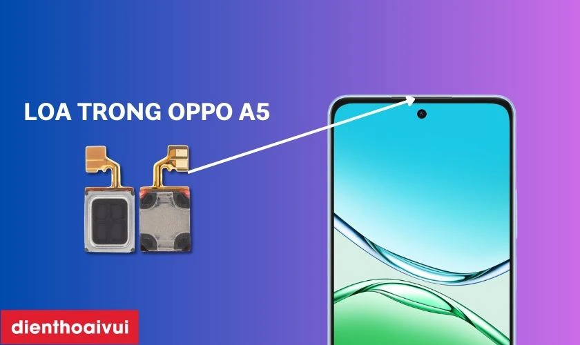 Thay loa trong Oppo A5 là gì?