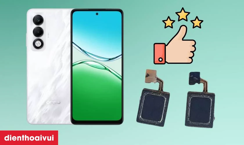 Thay loa trong OPPO A5i Pro có ảnh hưởng gì đến dữ liệu