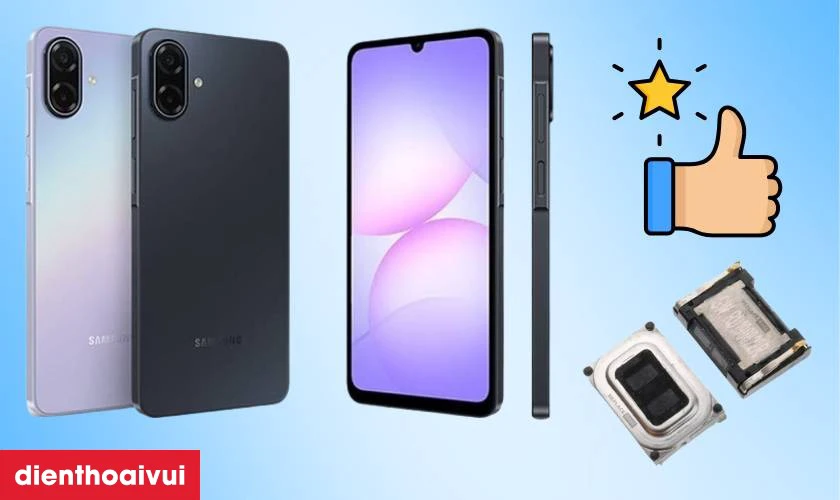 Thay loa trong Samsung Galaxy A07 có ảnh hưởng gì đến dữ liệu không