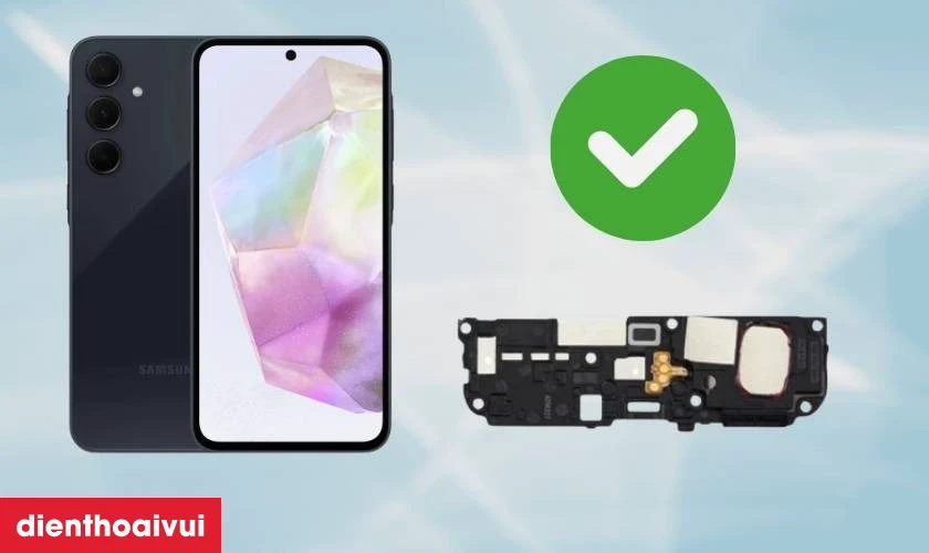 Thay loa trong Samsung Galaxy A35 c&oacute; ảnh hưởng g&igrave; đến dữ liệu kh&ocirc;ng?