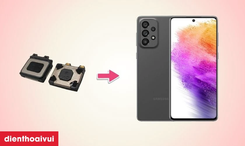 Thay loa trong Samsung Galaxy A73 5G