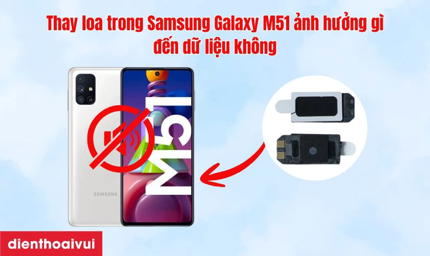 Thay loa có ảnh hưởng gì đến dữ liệu không?