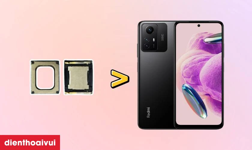 Thay loa trong Xiaomi Redmi Note 12S