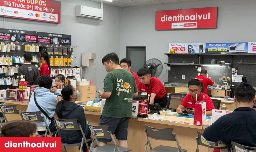 Quy trình thay main iPhone 13 256GB chuyên nghiệp