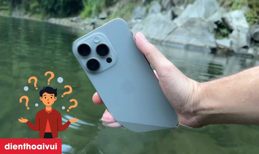 Thay main iPhone 15 Pro 256GB có mất chống nước không?