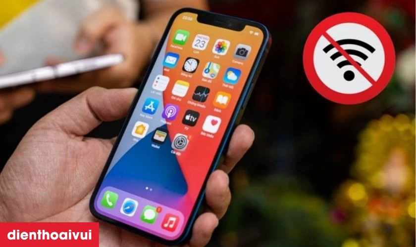 iPhone mất kết nối với sóng wifi và bluetooth