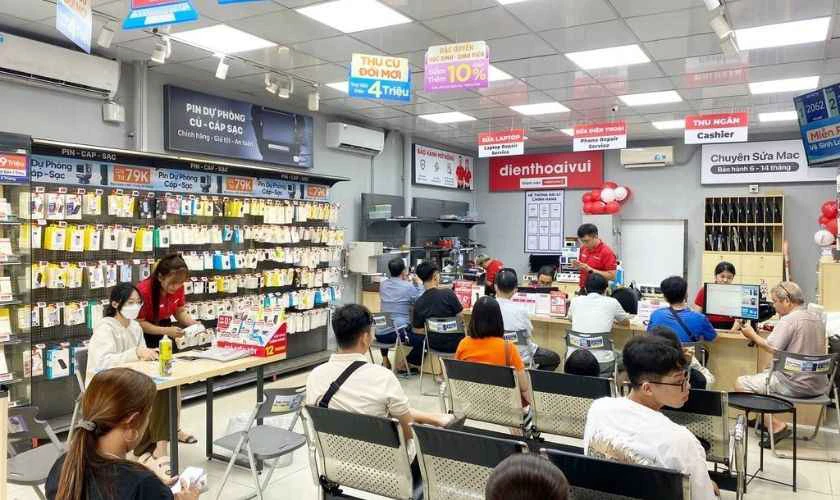 Hệ thống cửa hàng rộng khắp, thuận tiện cho khách hàng