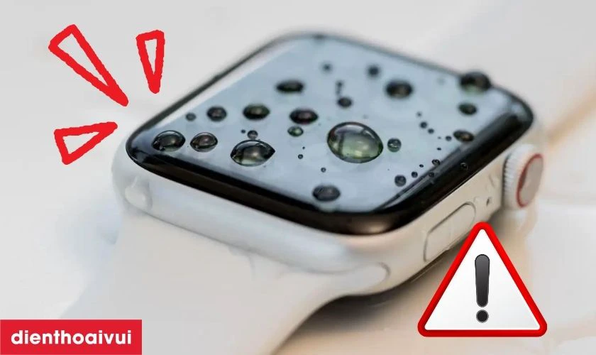 Apple Watch Series 3 bị nhiễm nước có thể khiến các linh kiện bên trong bị hỏng