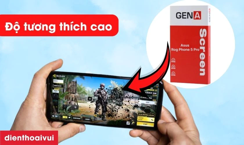 M&agrave;n h&igrave;nh Asus Rog Phone 5 Pro ch&iacute;nh h&atilde;ng GENA loại Pro l&agrave; g&igrave;?