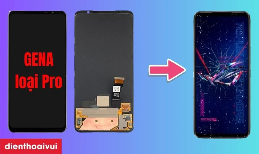 M&agrave;n h&igrave;nh Asus Rog Phone 6 GENA loại Pro l&agrave; g&igrave;?