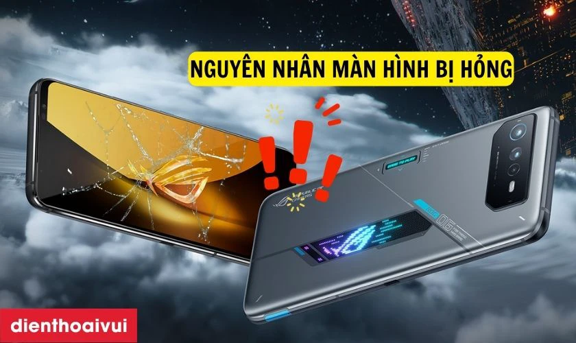 Nguy&ecirc;n nh&acirc;n m&agrave;n &aacute;m mực, sọc, bị hỏng