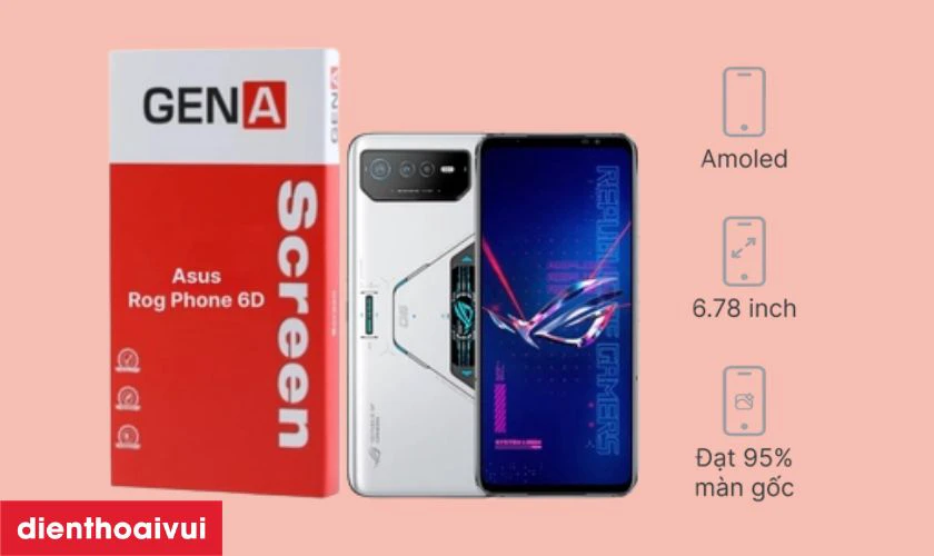 M&agrave;n h&igrave;nh Asus Rog Phone 6D GENA loại Pro l&agrave; g&igrave;?