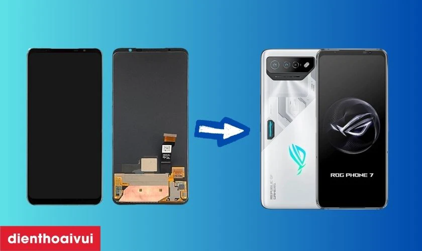 M&agrave;n h&igrave;nh GENA loại Pro thay cho Asus Rog Phone 7 c&oacute; tốt kh&ocirc;ng?