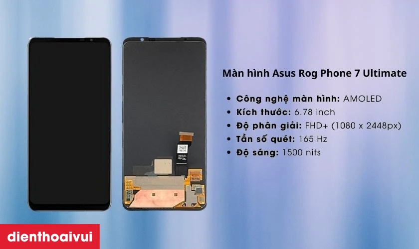 Thay m&agrave;n h&igrave;nh Asus Rog Phone 7 Ultimate