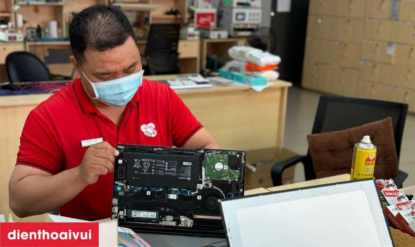 Quy trình thay màn hình Dell XPS 13 9343