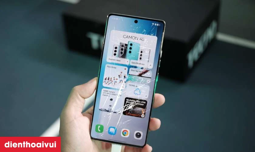 Các dấu hiệu nhận biết cần thay màn hình điện thoại Tecno?