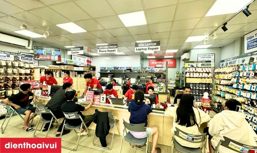 Sau khi thay xong, kỹ thuật viên thực hiện các bài kiểm tra