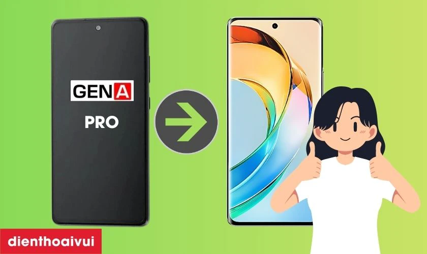 Màn hình chính hãng GENA loại Pro thay cho Honor X50 có tốt không?
