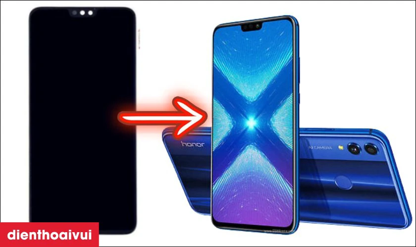 Màn hình hãng Safety chất lượng cao, tương thích hoàn hảo với Huawei Honor 8X