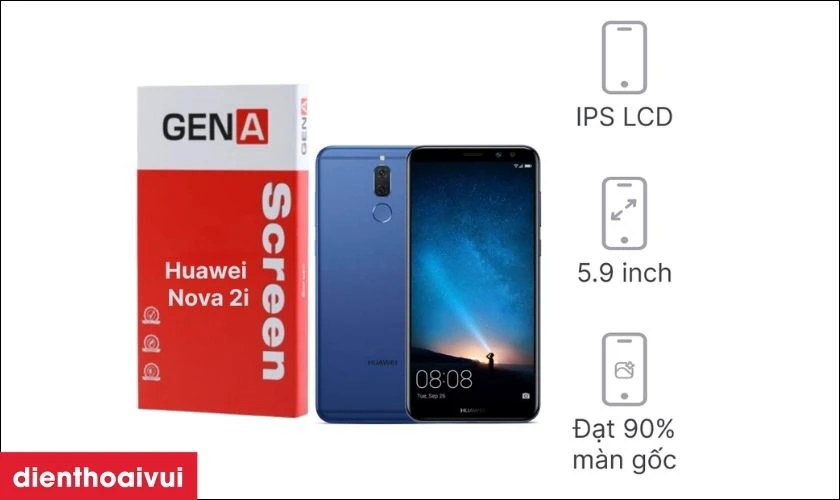 M&agrave;n h&igrave;nh Huawei Nova 2i ch&iacute;nh h&atilde;ng GENA loại Pro l&agrave; g&igrave;?