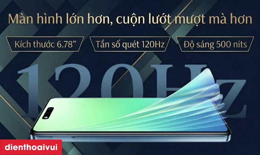 Giới thiệu m&agrave;n h&igrave;nh Infinix Hot 40 Pro