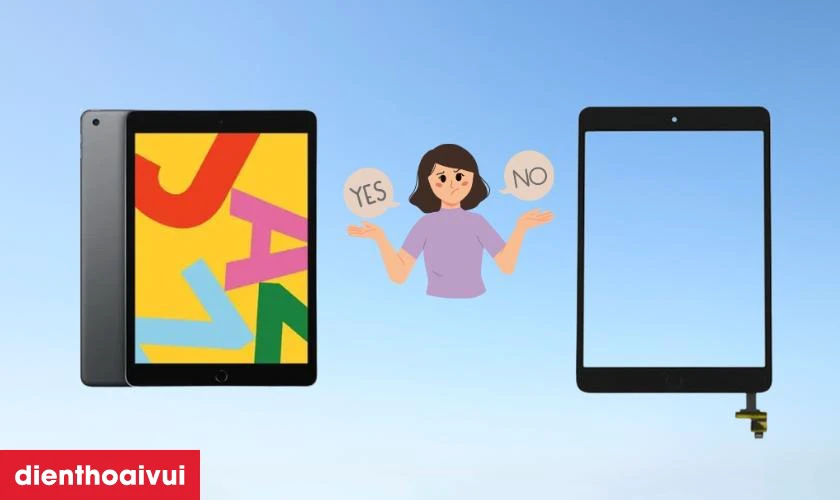 Có nên thay màn hình iPad Gen 8 chính hãng không