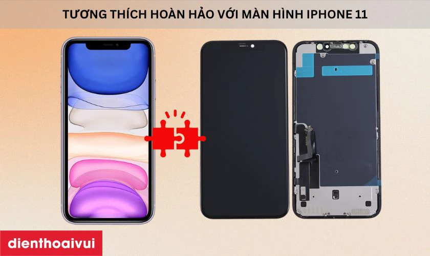 Màn hình chính hãng GENA loại Pro thay cho iPhone 11 có tốt không?