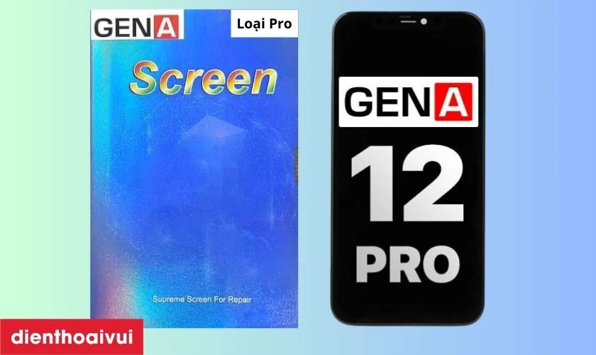 Màn hình GENA loại Pro chính hãng thay cho iPhone 12 Pro