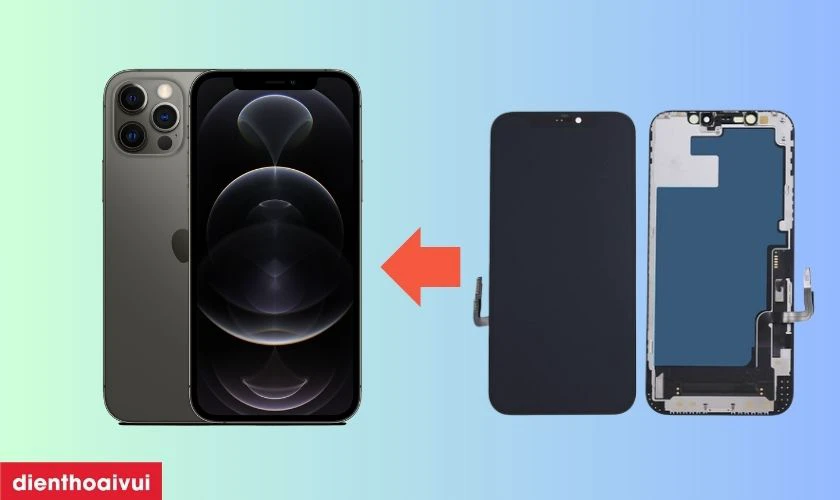 Màn hình  iPhone GENA loại Pro thay cho iPhone 12 Pro có tốt không?
