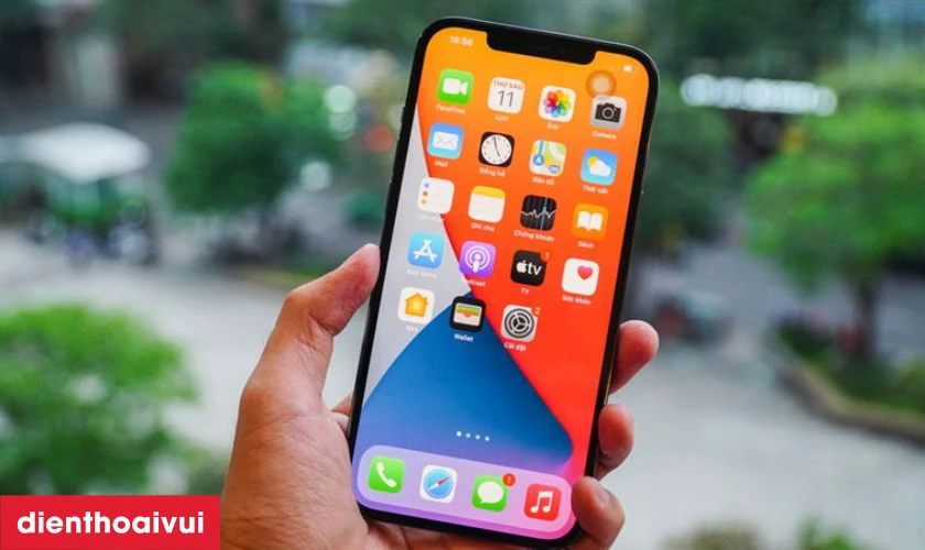 Màn hình chính hãng EK PRO thay cho iPhone 12 Pro Max có tốt không?