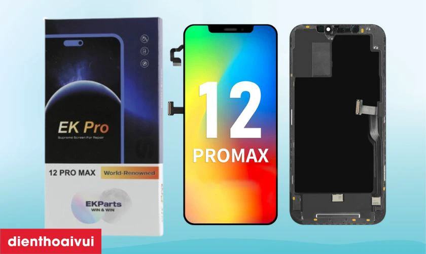 Có nên thay màn hình iPhone 12 Pro Max chính hãng EK PRO không?