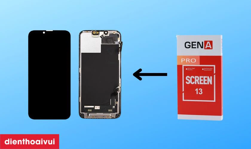 Màn hình iPhone 13 chính hãng GENA loại Pro là gì?