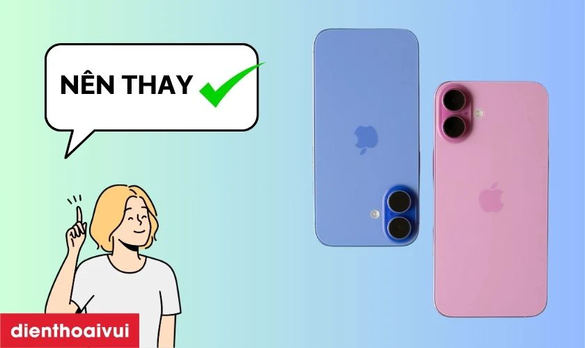 Có nên thay màn hình iPhone 16 chính hãng GENA không?