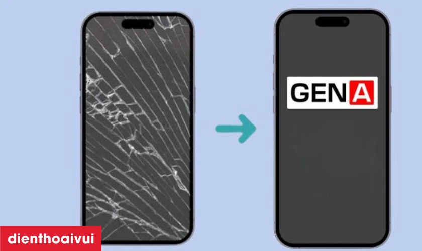 Màn hình GENA thay cho iPhone 16 Plus có tốt không?