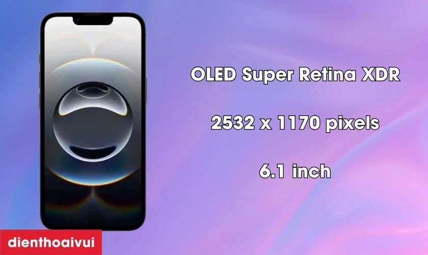 M&agrave;n h&igrave;nh iPhone 16e sử dụng tấm nền OLED Super Retina XDR
