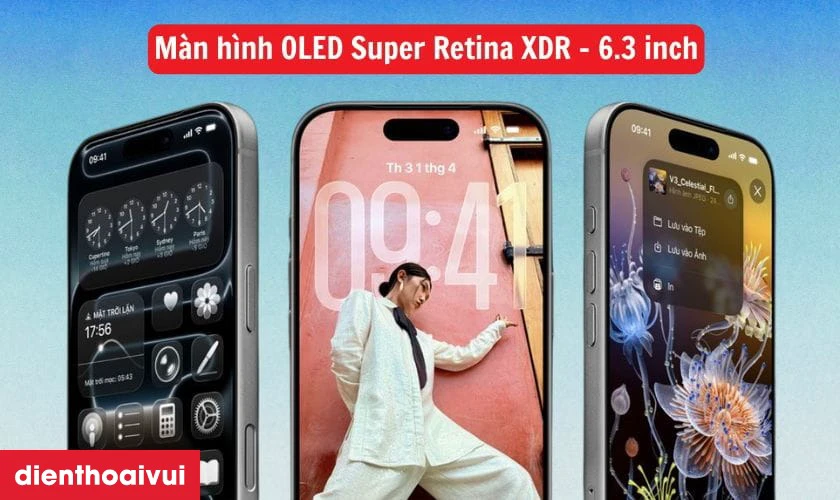 Thay m&agrave;n h&igrave;nh iPhone 17 Pro ch&iacute;nh h&atilde;ng GENA loại Pro