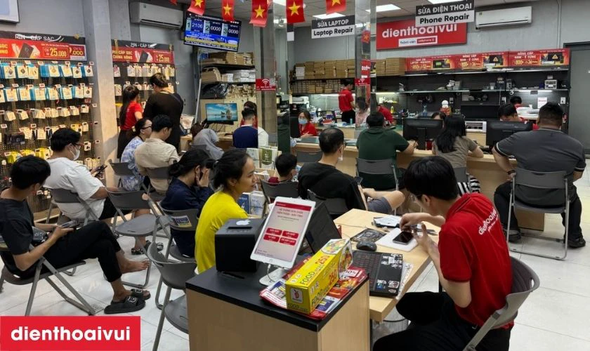 Quy tr&igrave;nh thay m&agrave;n h&igrave;nh iPhone 6s Plus