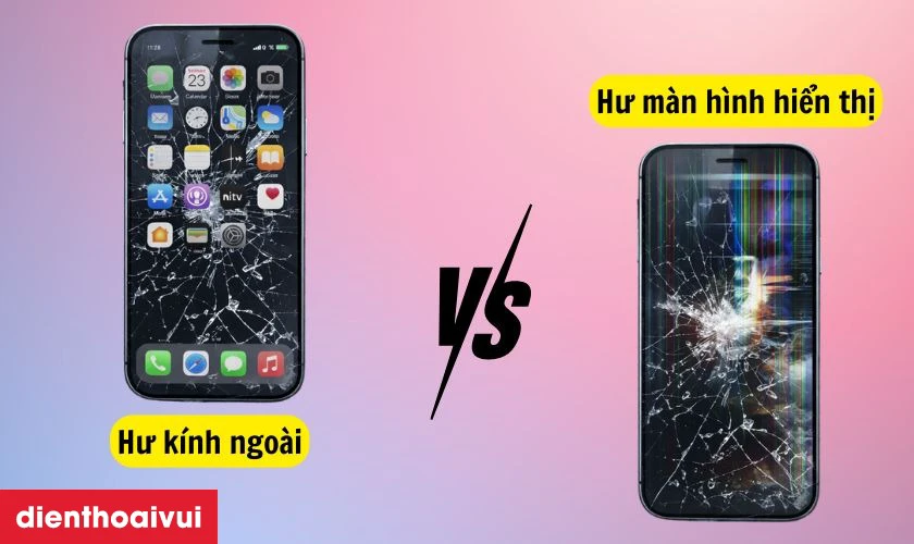 Ph&acirc;n biệt điện thoại iPhone Air hư hỏng m&agrave;n h&igrave;nh hay mặt k&iacute;nh cảm ứng