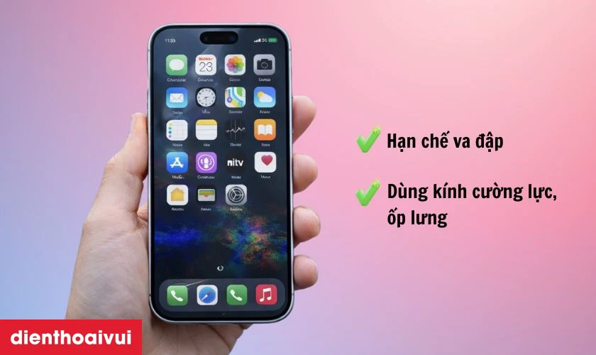 Lưu &yacute; sau khi thay m&agrave;n h&igrave;nh iPhone Air