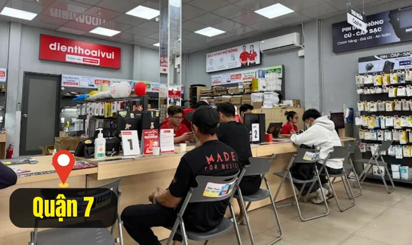 Thay màn hình iPhone quận 7