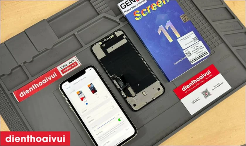 Chất lượng thay màn hình iPhone tại Điện Thoại Vui quận Gò Vấp
