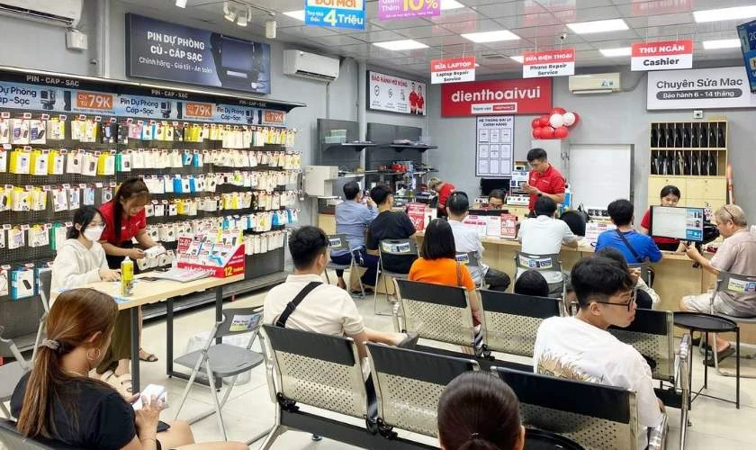 Ưu điểm khi thay màn hình iPhone quận Tân Bình tại Điện Thoại Vui