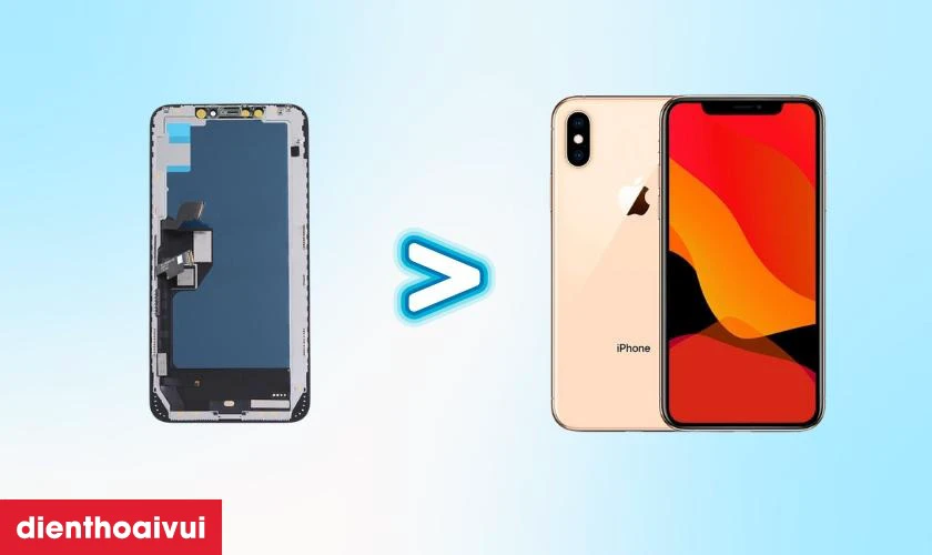 Màn hình GENA loại A+ thay cho iPhone Xs có tốt không