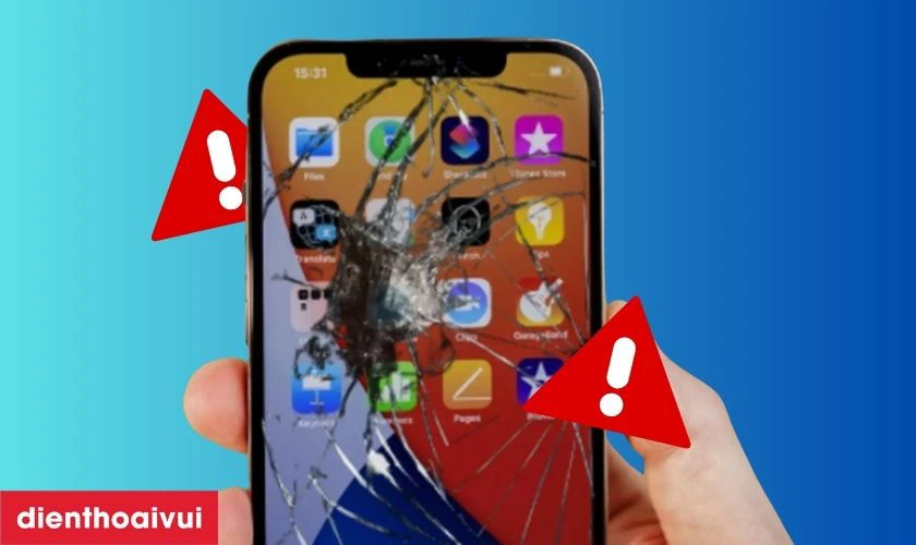 Nguyên nhân iPhone XS Max bị hỏng màn hình thường gặp