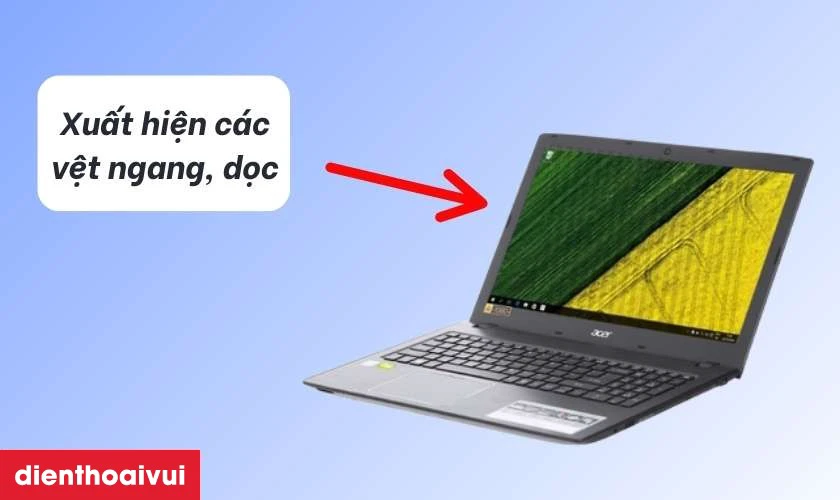 Trường hợp n&agrave;o cần thay m&agrave;n h&igrave;nh laptop Acer Aspire E5-452?