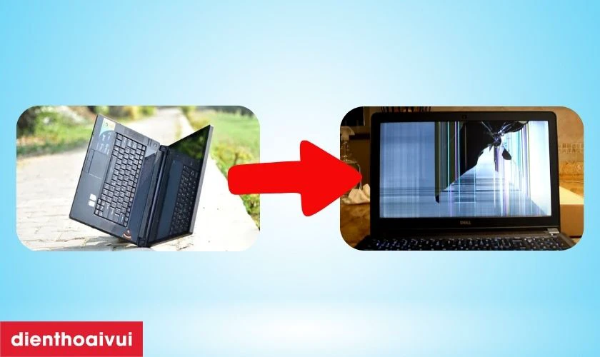 Nguy&ecirc;n nh&acirc;n cần thay m&agrave;n h&igrave;nh laptop Asus A42D