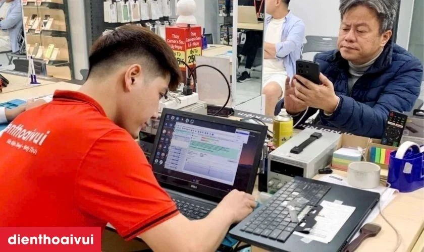 Quy trình thay màn hình laptop Asus B53 chuyên nghiệp