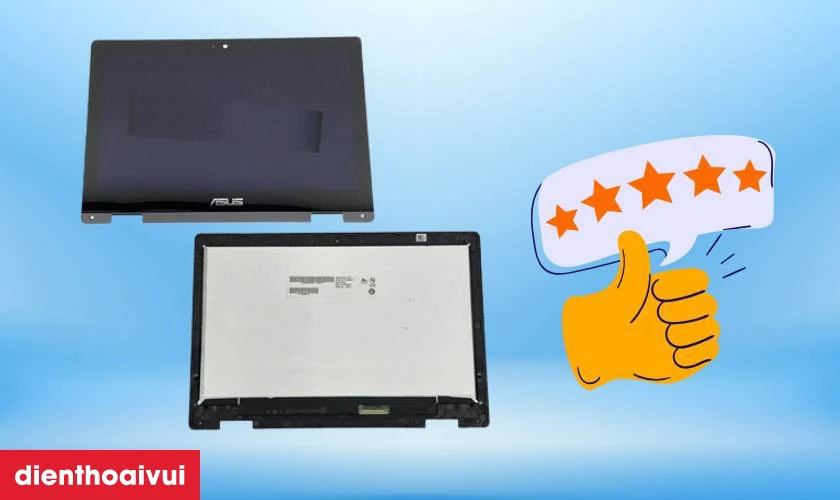 Laptop Asus bị hỏng màn hình, nên sửa hay thay mới?